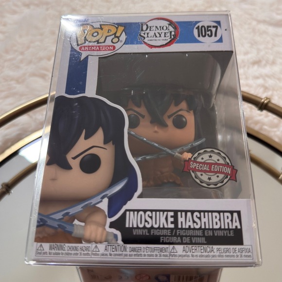 Funko Other - Demon Slayer Inosuke Hashibira Funko Pop Anime Collector Figure #1057